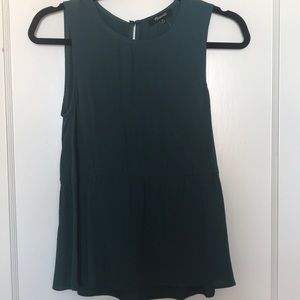 NWT Madewell green blouse